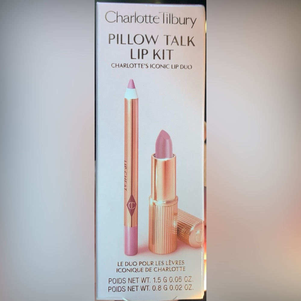 Charlotte Tilbury Pillow Talk Fair Lip Combo Kit